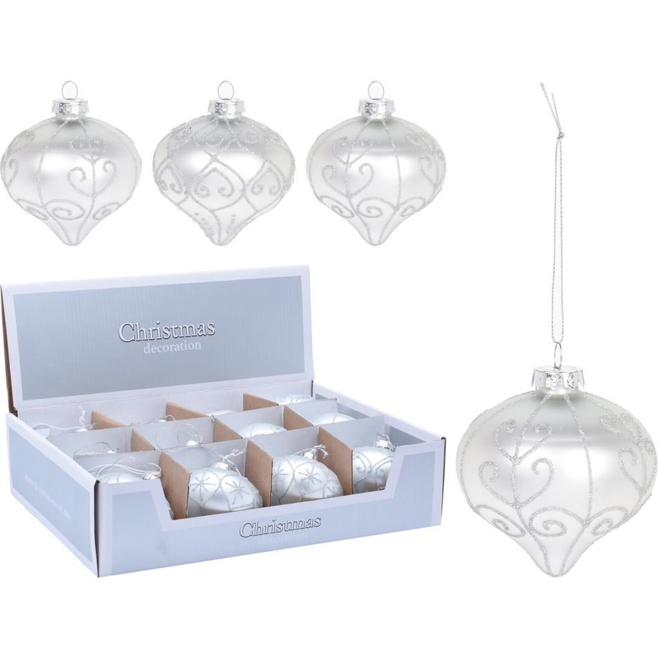 sfera-natalizia-a-goccia-8cm-argento-in-vetro