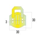 chiusura-a-clip-ottonata-30x30mm-per-scatole