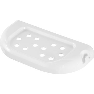 MENSOLA IN ABS BIANCO 23 CM