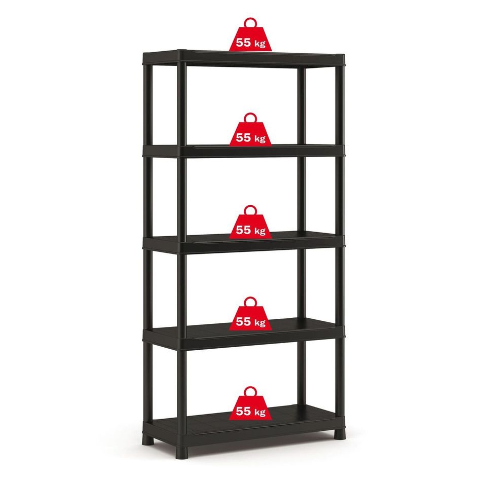 scaffale-plus-double-5-ripiani-90x40xh182cm-slash-182x