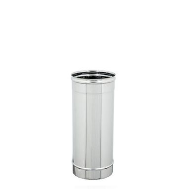 TUBO LINEARE D.120MM INOX AISI 304 50CM