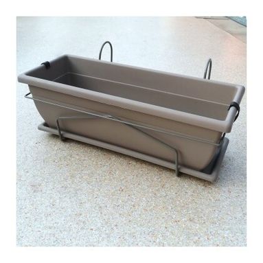 KIT BALCONETTA VENERE 52X24XH18CM TORTORA