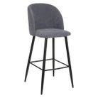 sgabello-heaven-48x56xh106cm-grigio-in-velluto