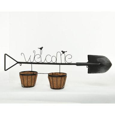 ATTREZZI DA GIARDINO CON FIORIERE 93X15XH33CM