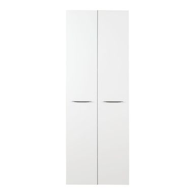 COPPIA ANTE DISEGNO 75XH210CM BIANCHE LACCATE