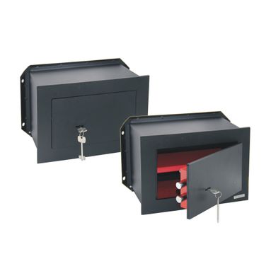 CASSAFORTE A MURO CON CHIAVE 33X20XH23CM
