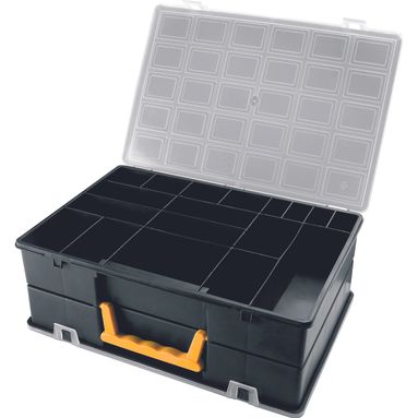 VALIGETTA DOPPIA 360X252X128MM CON SEPARATORI