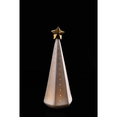 ALBERO NATALE LED D.10XH26CM CON STELLA..