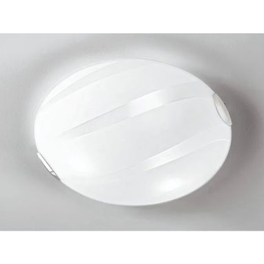 PLAFONIERA CRI BIANCA 2XE27 30X30X9,4CM.