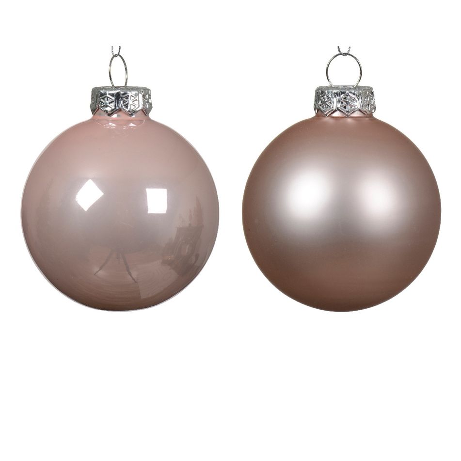 sfere-natalizie-6cm-rosa-cipria-12pz-in-vetro