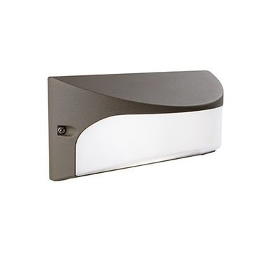 APPLIQUE LED DOME 22X10XH10CM 4000K IP54 MARRONE