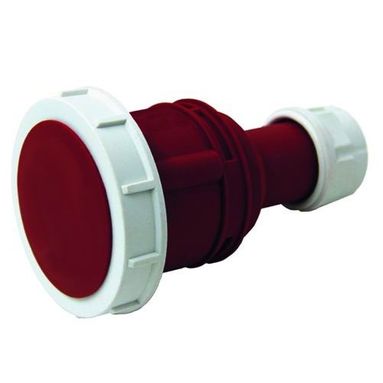 PRESA IEC 16A 3 POLI CON TERRA 380V IP67 ROSSA