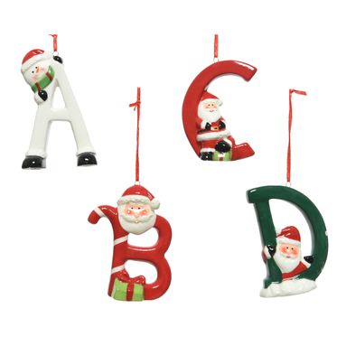 APPENDINO IN LEGNO ALFABETO NATALIZIO 3X5CM.