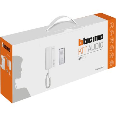 KIT CITOFONO AUDIO MONOFAMILIARE