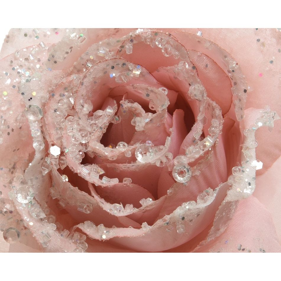 rosa-14cm-rosa-glitterata-con-clip