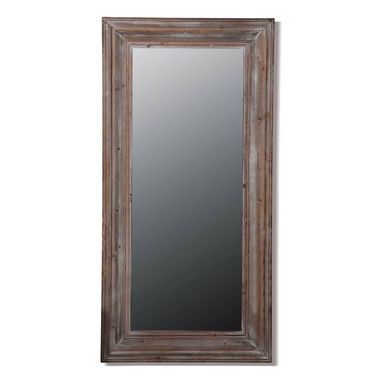 SPECCHIO 90XH180CM CON CORNICE IN LEGNO