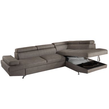 DIVANO ANGOLARE JULIE DX 300X208XH93CM TAUPE