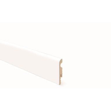 BATTISCOPA MDF CM. 8X1X240 BIANCO