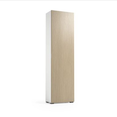 MOBILE 50X28XH182CM BIANCO/CANNETE.