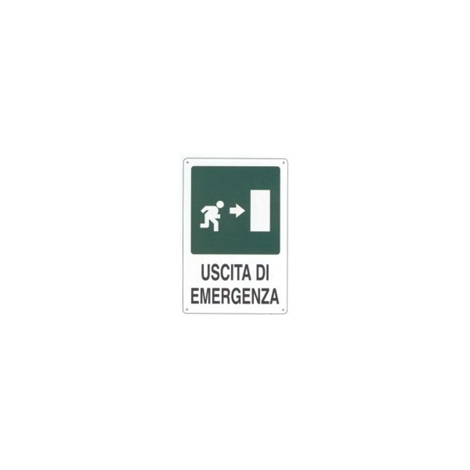 cartello-uscita-emergenza-dx-30x20