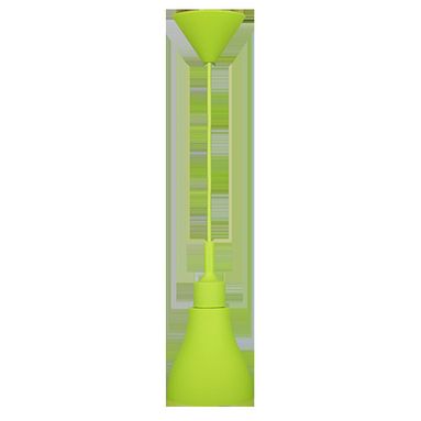 PENDEL E27 110CM BIANCO IN SILICONE CON CAVO TRECC