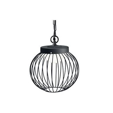 CAGE SOSPENSIONE NERO 18W LED 4000K