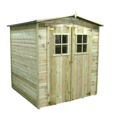 CASETTA AURORA 182X182XH210CN IN PINO IMPREGNATO