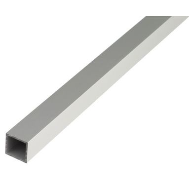 PROFILO QUADRO 25X25X1000MM ALLUMINIO ANODIZZATO