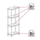 scaffale-universal-pro-63-60x30xh138cm-4-ripiani