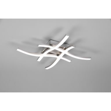 PLAFONIERA LED 4 ROUTE 5W 46X46CM 4000K NICHEL