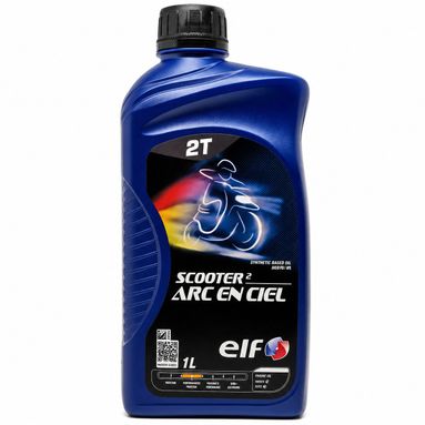 OLIO SCOOTER ELF 2 ARC EN CIEL 2T 1L API TC