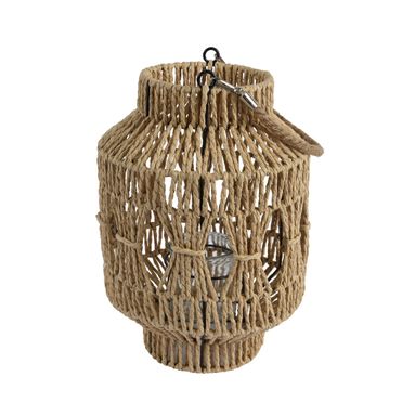 LANTERNA ROPE D.24XH36CM NATURALE.