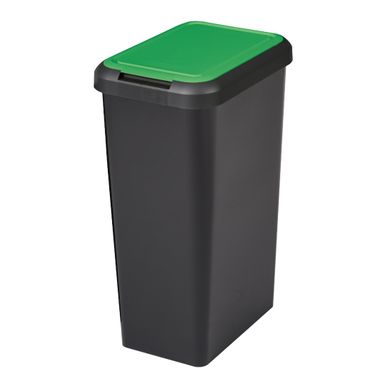 PATTUMIERA TOUCH-LIFT 45L 29,2X39,2XH59,6CM VERDE
