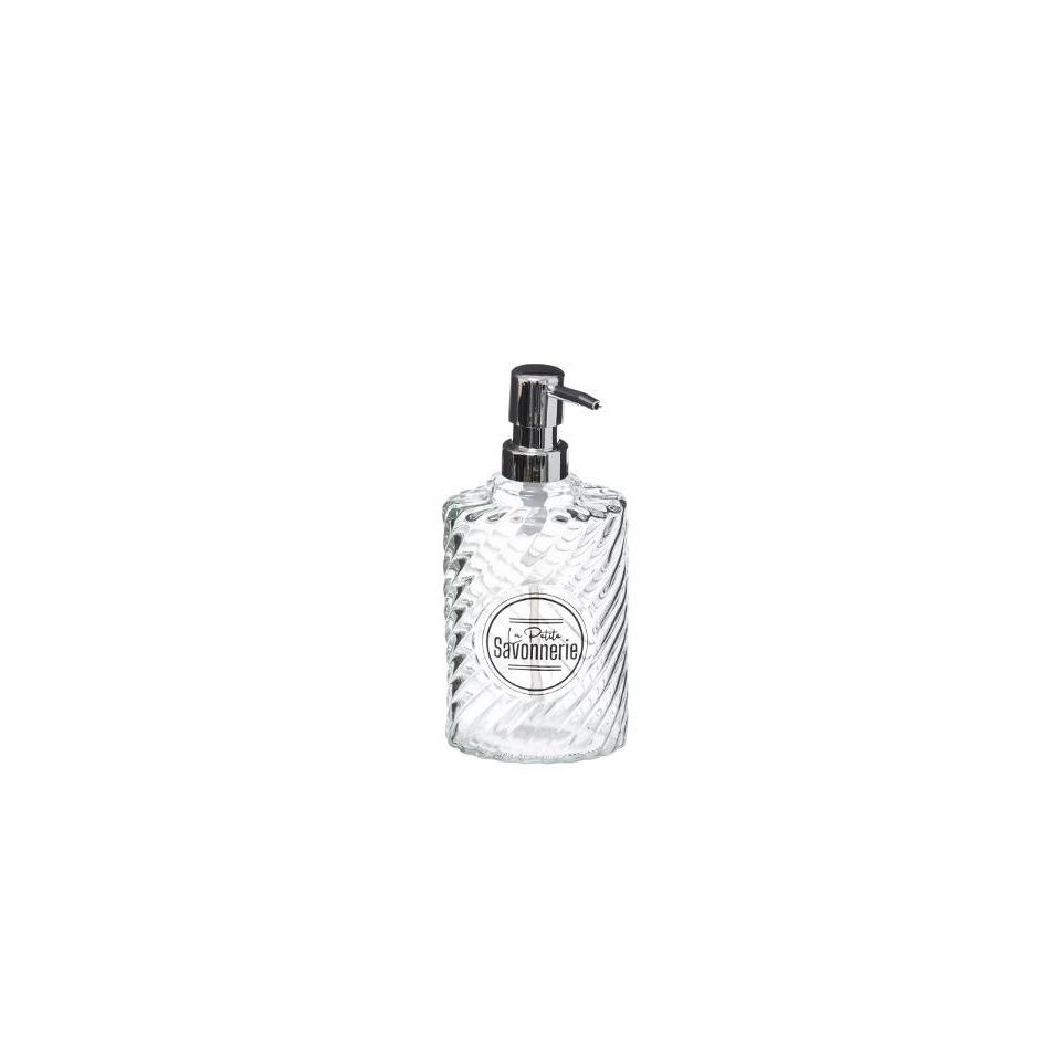 dispenser-sapone-distri-400ml-in-vetro-trasparente