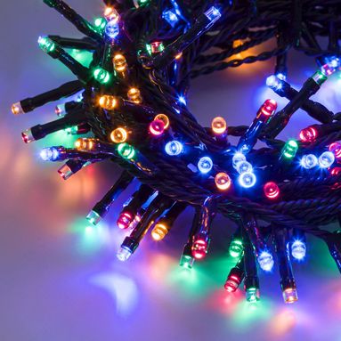 CATENA 180 LED TLE MULTICOLOR 7,5M PER ESTERNO