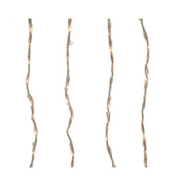 TENDA LED ESTERNO 420LED CM 400X100 BIANCO CALDO.