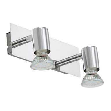 SPLASH - APPLIQUE 2 GU10 LED 4 WATT  - CROMO - IP2
