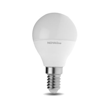 LAMPADINA LED SFERA E14 8W 6500K 806LM