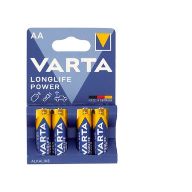 PILA STILO AA LONGLIFE POWER X4 VARTA