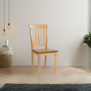SEDIA DORI IN LEGNO 42,5X41,5XH93CM ROVERE.