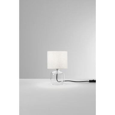 LAMPADA DA TAVOLO EMERALD E14 H25CM VETRO.
