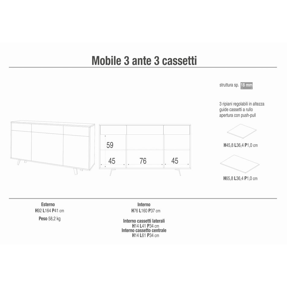 mobile-3-ante-3-cassetti-kit-164x41xh92cm-struttura-ossido-bianco-frontale-ossido-bianco