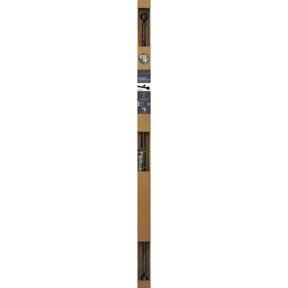 bastone-kit-sfera-d-dot-19mm-120-210cm-nero-argento
