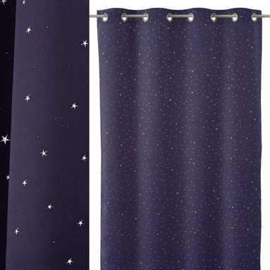 TENDA 140X260CM IN TELA COSMO BLU OPACO