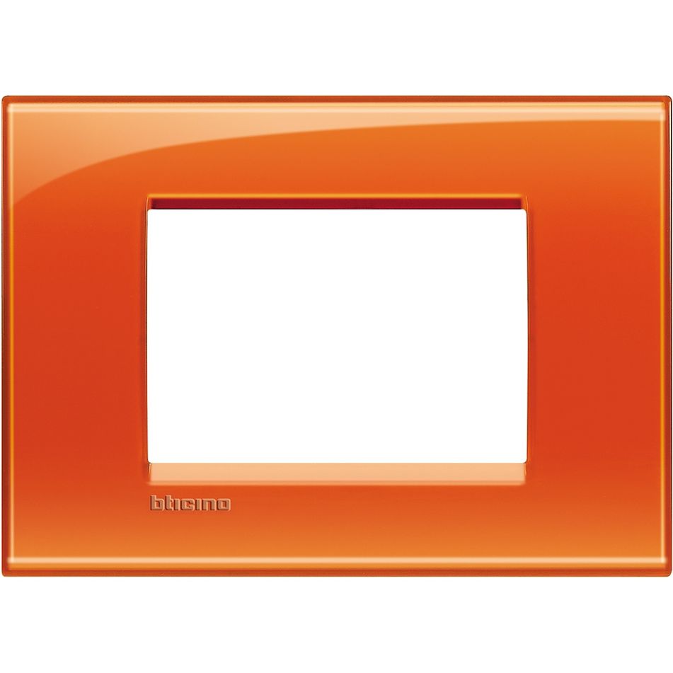 placca-living-light-3-posti-arancio