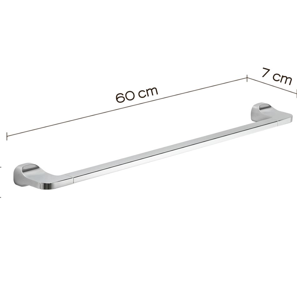 portasalviette-stelvio-60cm-cromato