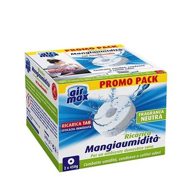 SET 2 RICARICHE TAB NEUTRA 450GR AIR MAX
