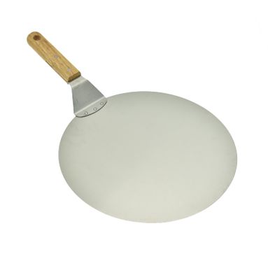 PALA PER PIZZA D.30CM IN ACCIAIO INOX.