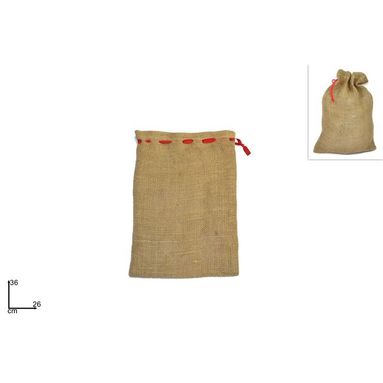 SACCO TELA JUTA 36X26CM