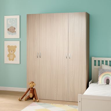ARMADIO SIMPLI 4 ANTE OLMO 164X54XH211CM.
